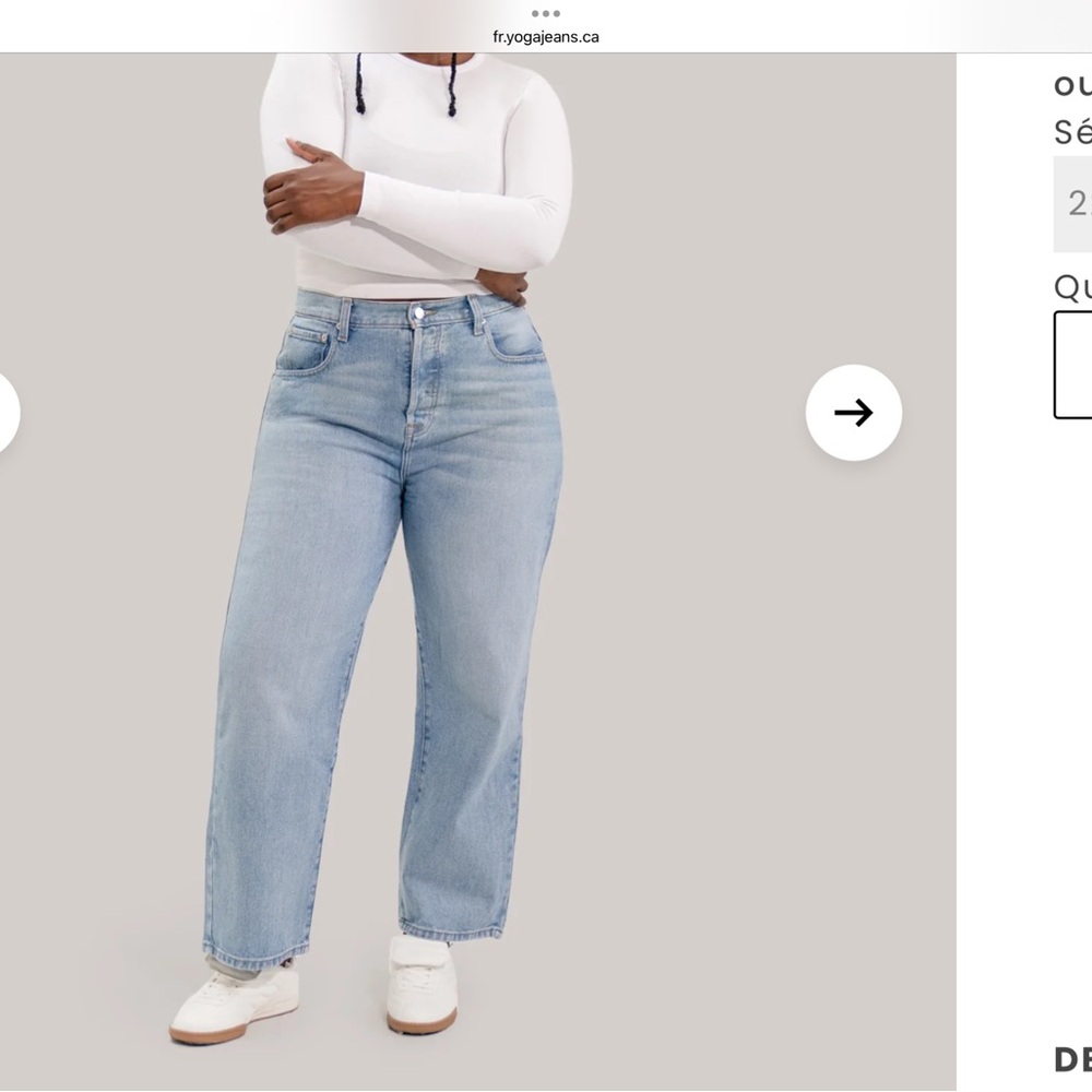 Light Blue Chloé Yoga Jeans